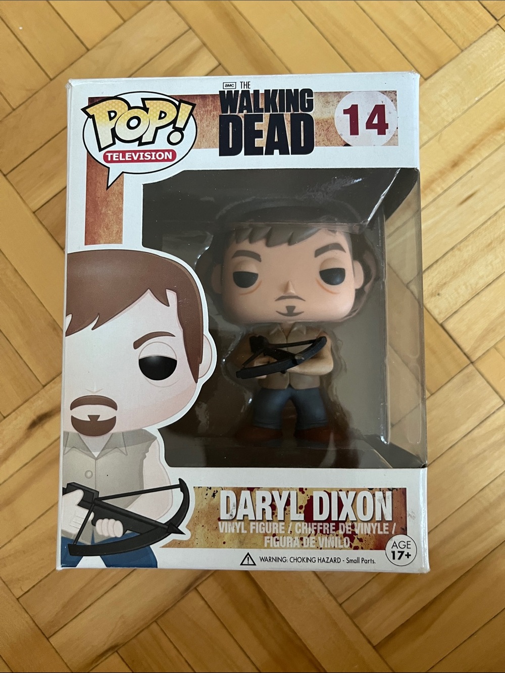 Funko Daryl Dixon Vinyl Figure - Brown, Blue, Black